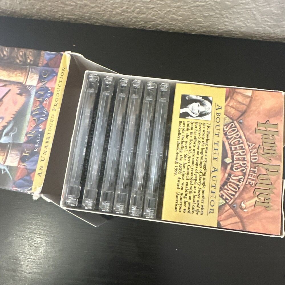 Harry Potter and the Sorcerer's Stone by J. K. Rowling (1999, Audio, Other) - Picture 8 of 8